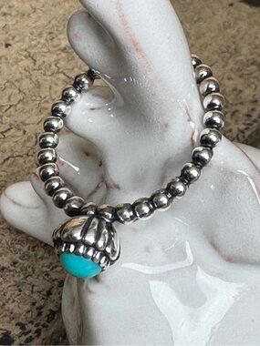 Pandora Birthday Bloom Stackable Ring
